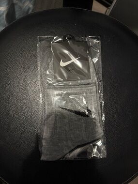 Nike Grey Crew Sports Socks with Black Swoosh